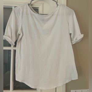 Ann Taylor Factory. Plain White Tee. Size small.
